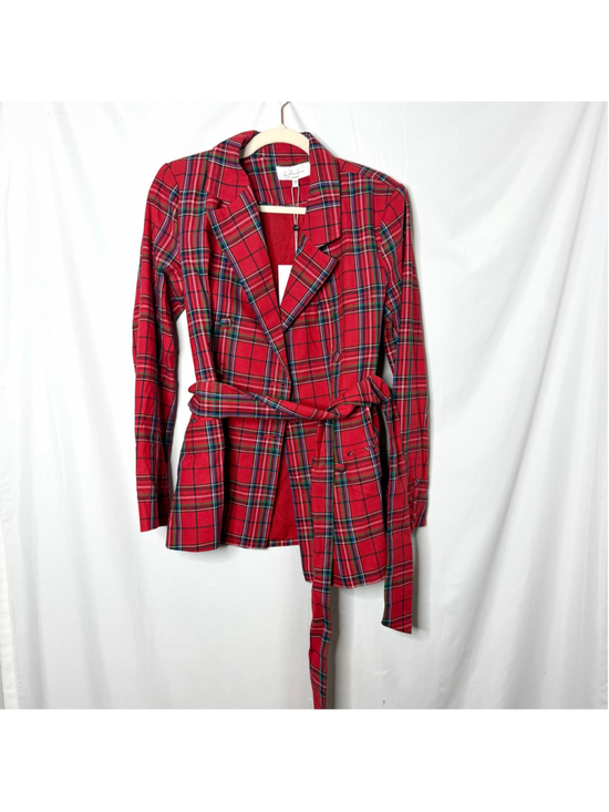 L'Academie Jackets & Blazers - Women's L'Academie Ruthie Jacket Blazer Jacket Size S Red NEW with tags
